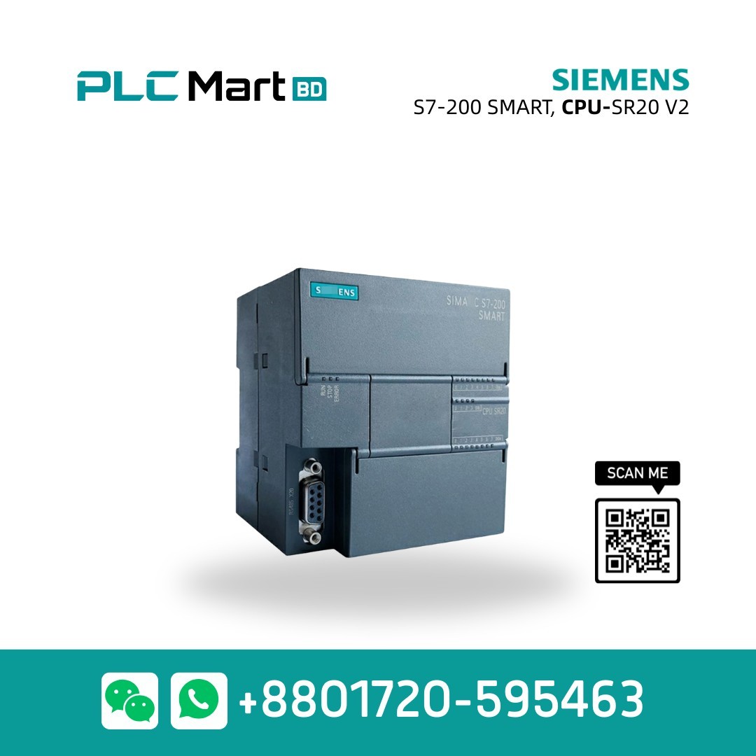 Siemens SIMATIC S7-200 SMART CPU SR20 AC/DC/Relay – 6ES7288-1SR20-0AA1