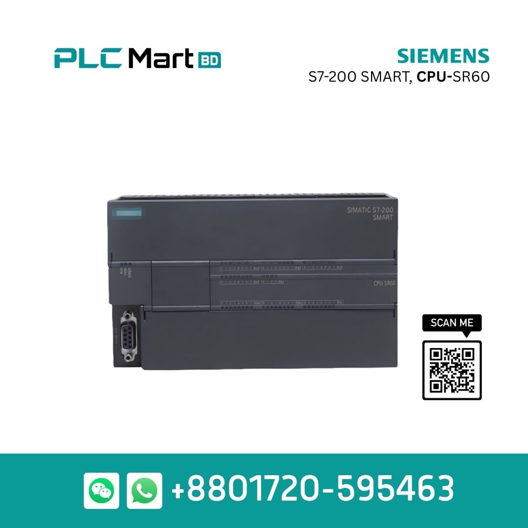 Siemens SIMATIC S7-200 SMART CPU SR60 AC/DC/Relay PLC – 6ES7288-1SR60-0AA0