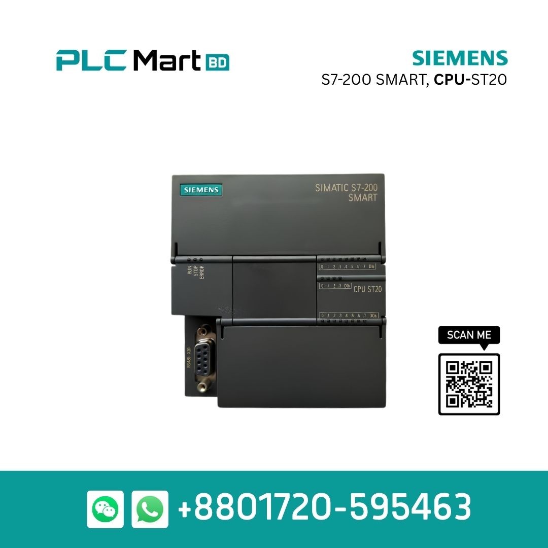 Siemens SIMATIC S7-200 SMART CPU ST20 PLC – 6ES7288-1ST20-0AA0