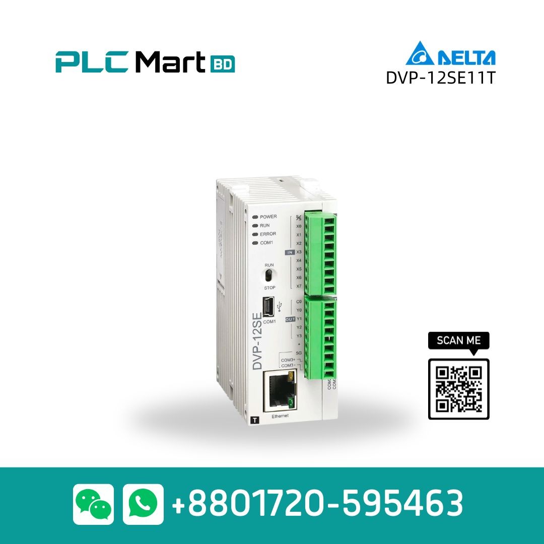 DVP12SE11T DVP-SE Series Ethernet PLC Controller (Transistor Output)