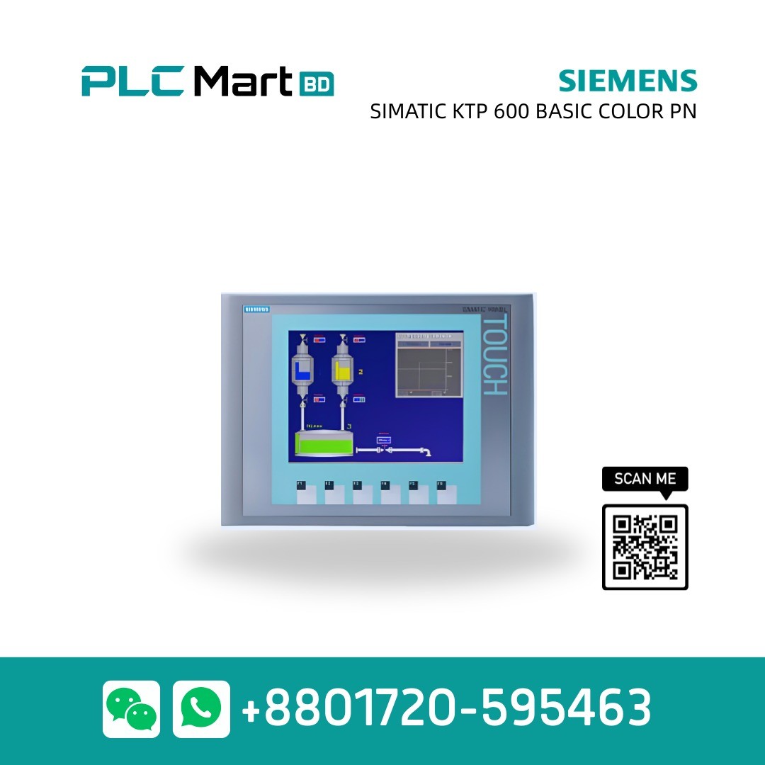 Siemens SIMATIC HMI KTP600 Basic Color DP – 6AV6647-0AC11-3AX0
