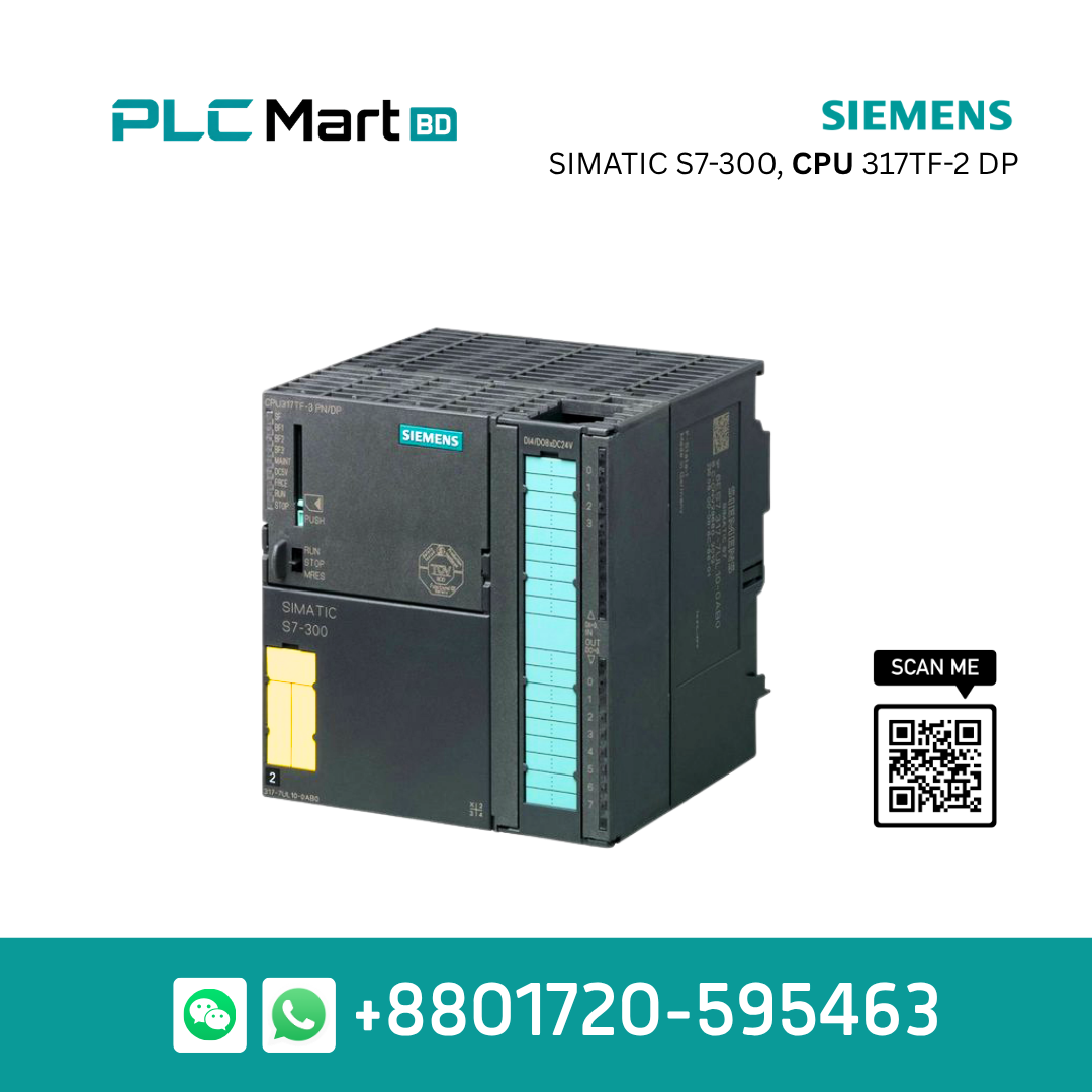 Siemens SIMATIC S7-300 CPU 317TF-2 DP Technology and Fail-Safe PLC – 6ES7317-6TF14-0AB0