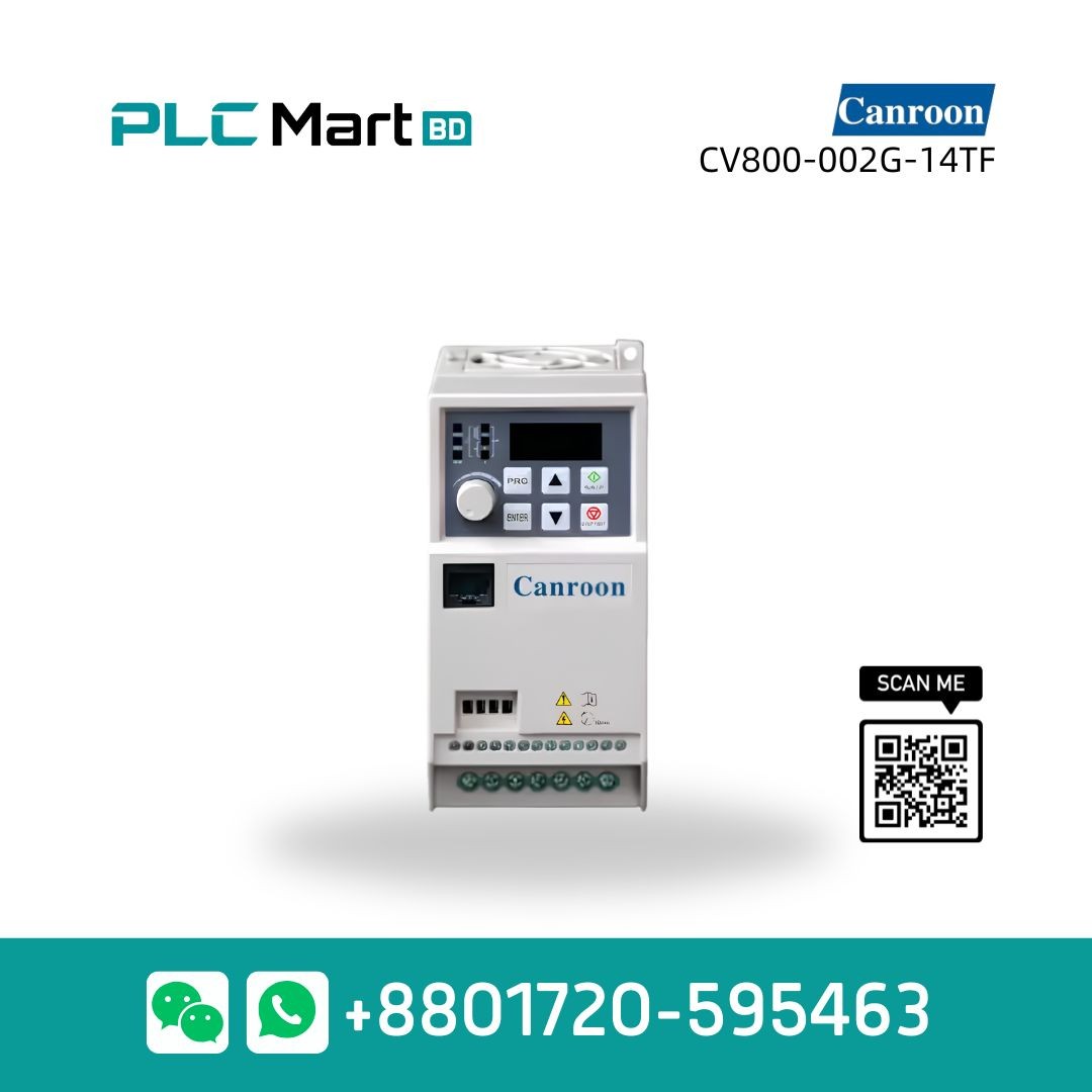 Canroon CV800-002G-14TF CV800 Series 2.2kW Three Phase AC (VFD) Inverte
